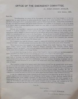 Flier from Emergency Committee