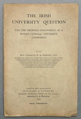 The Irish university question