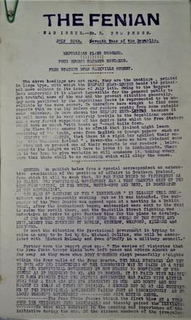 The Fenian (War Issue)