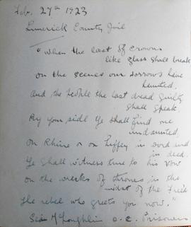 Prisoner Autograph