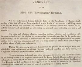 Monument to the Most. Rev. Archbishop Murray