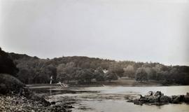 Ards House from Sheephaven Bay