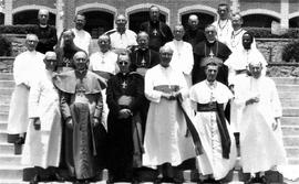 Bishop Timothy Phelim O’Shea OFM Cap. with African Bishops