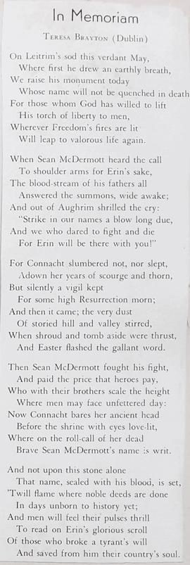 In Memoriam Teresa Brayton