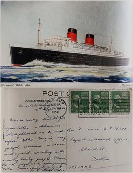 Postcard from Sister Mary Stella Phelan