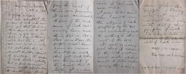 Letter from An tAthair Peadar Ó Laoghaire to Fr. Augustine Hayden OFM Cap.