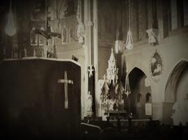 High Altar and Pulpit of St. Mary of the Angels