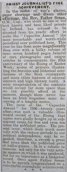 Priest Journalist’s Fine Achievement
