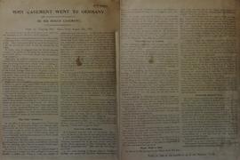 Why Casement went to Germany