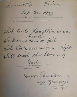 Prisoner Autograph