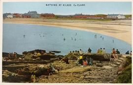 Bathing at Kilkee, County Clare
