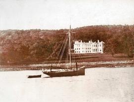 Ards House from Sheephaven Bay