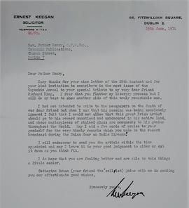 Richard King Tributes