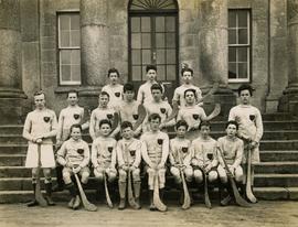 Hurlers at St. Enda’s School, Rathfarnham, Dublin