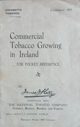 Commercial tobacco growing in Ireland