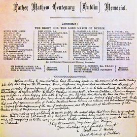 Minute Book of the Father Mathew Centenary Committee