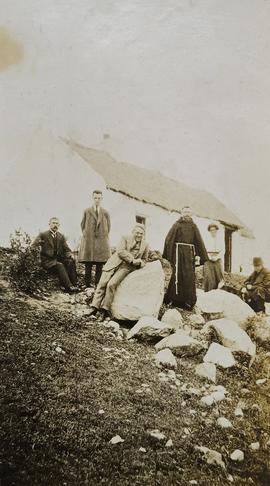 Fr. Aloysius Travers at Pearse’s Cottage, Ros Muc, County Galway