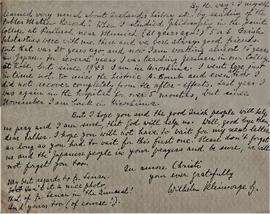Letter from Fr. Wilhelm Kleinsorge SJ