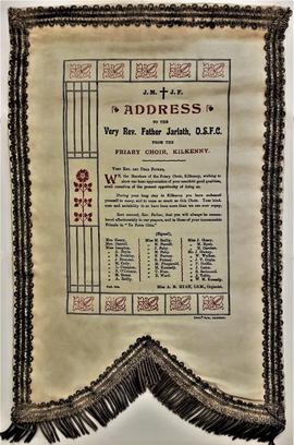 Address to Fr. Jarlath Hynes OSFC