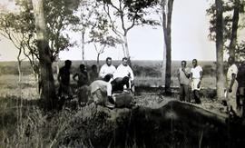 Funeral service at Mankoya