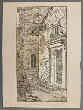 House of Blessed Bernard of Quintavalle in Assisi, Italy
