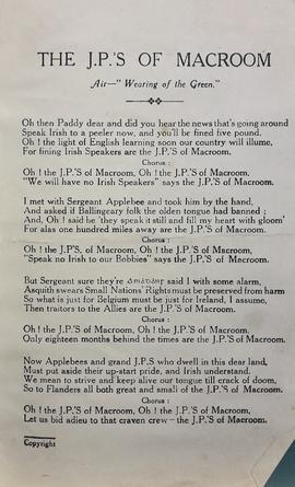 The J.P.’s of Macroom