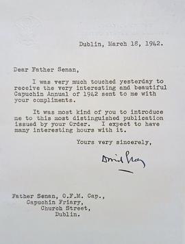 Letter from David Gray