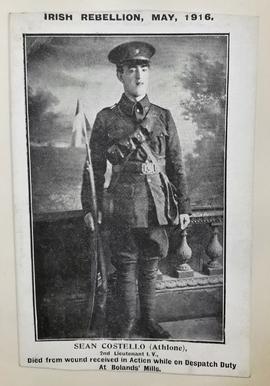 Postcard Print of Seán Costello