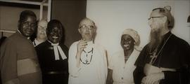 Bishop Timothy Phelim O’Shea OFM Cap. with African Bishops