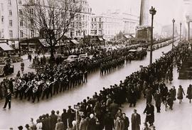 Funeral Procession of Monsignor Ettore Felici, O’Connell Street, Dublin