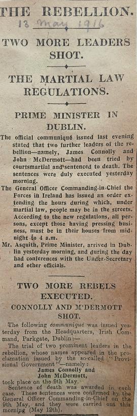 Executions of James Connolly and Seán MacDermott