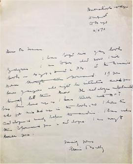 Letter from Ernie O’Malley