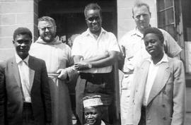 Visit of Kenneth Kaunda to Mangango