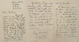 Letter from Roibeárd Ó Faracháin