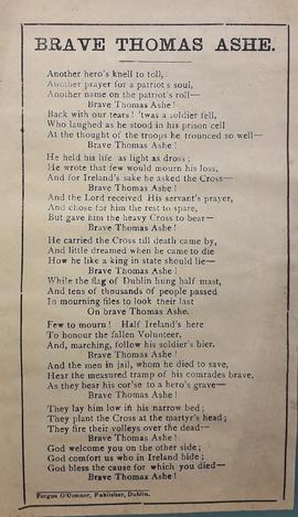 Brave Thomas Ashe