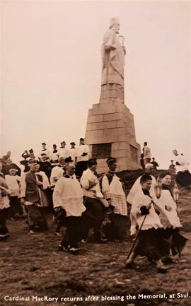 Blessing of Saint Patrick's Statue, Saul, County Down