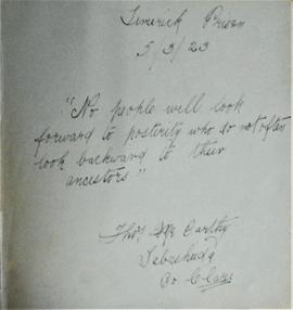 Prisoner Autograph