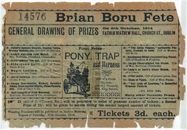 Flier for Brian Boru Fete