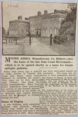 Moore Abbey, Monasterevin, County Kildare