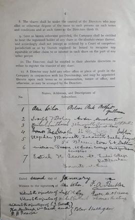 Memorandum and Articles of Association of St. Enda’s School
