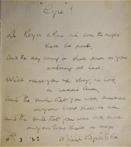 Prisoner Autograph