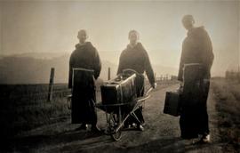 Arrival of Fr. Albert Bibby at Mission Santa Inés