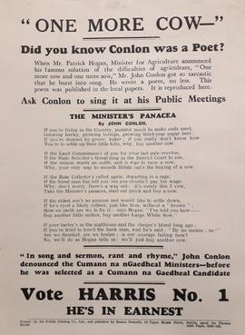 Thomas Harris By-Election Flier