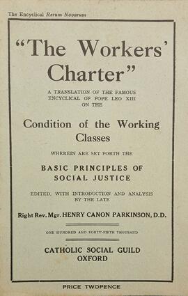 The workers’ charter / the condition of the working classes