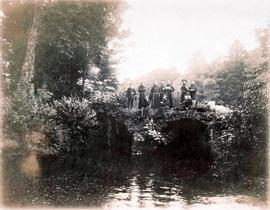 Capuchin Friars on a Bridge