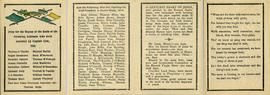 First Anniversary Card ‘for the repose of the souls of the following Irishmen who were executed by English Law’.