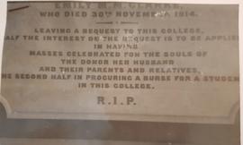 Commemorative Plaque
