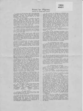 Garda Siochana: Pilgrimages   Lourdes  and     Rome  1928   October1st.--25th.