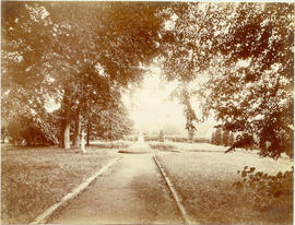 Cemetery before extension