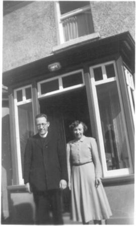 Photo of Fr. Angelo & unknown lady